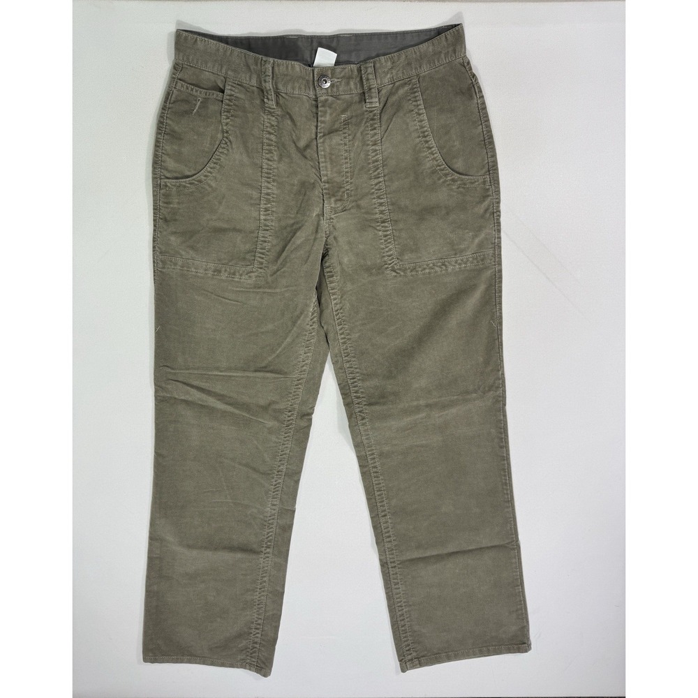The North Face Men's 36x32 Corduroy Beige Pants Regular Style# 0206 Outdoor